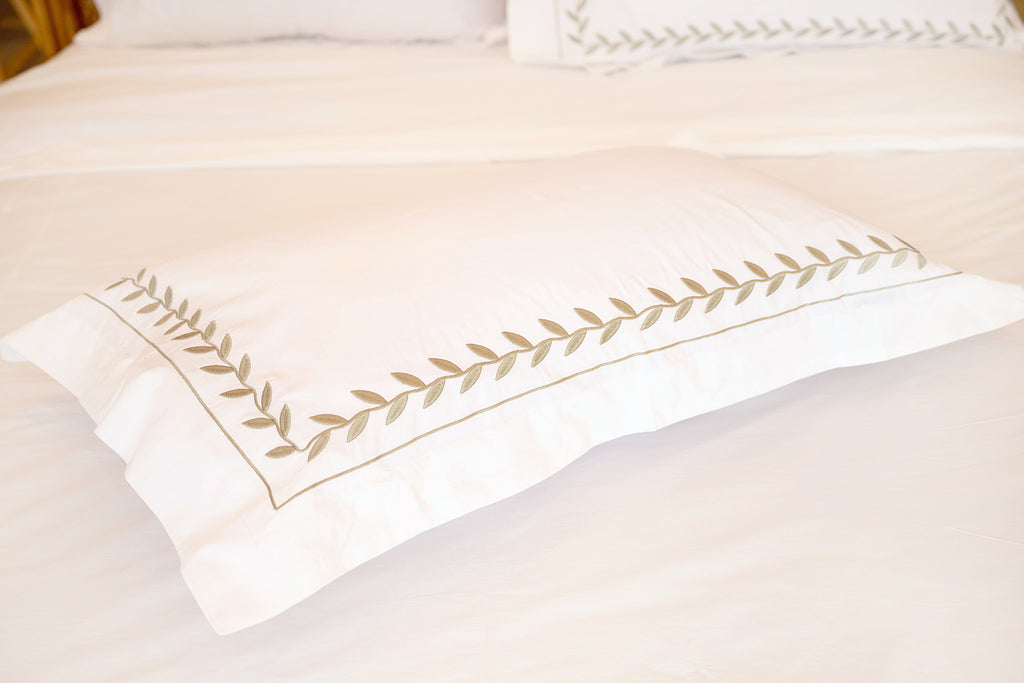 Embroidered Duvet Cover Set – 300 Thread Count Egyptian Giza Cotton