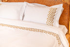 Embroidered Duvet Cover Set – 300 Thread Count Egyptian Giza Cotton