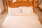 Embroidered Duvet Cover Set – 300 Thread Count Egyptian Giza Cotton