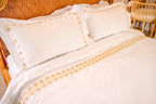 Embroidered Duvet Cover Set – 300 Thread Count Egyptian Giza Cotton